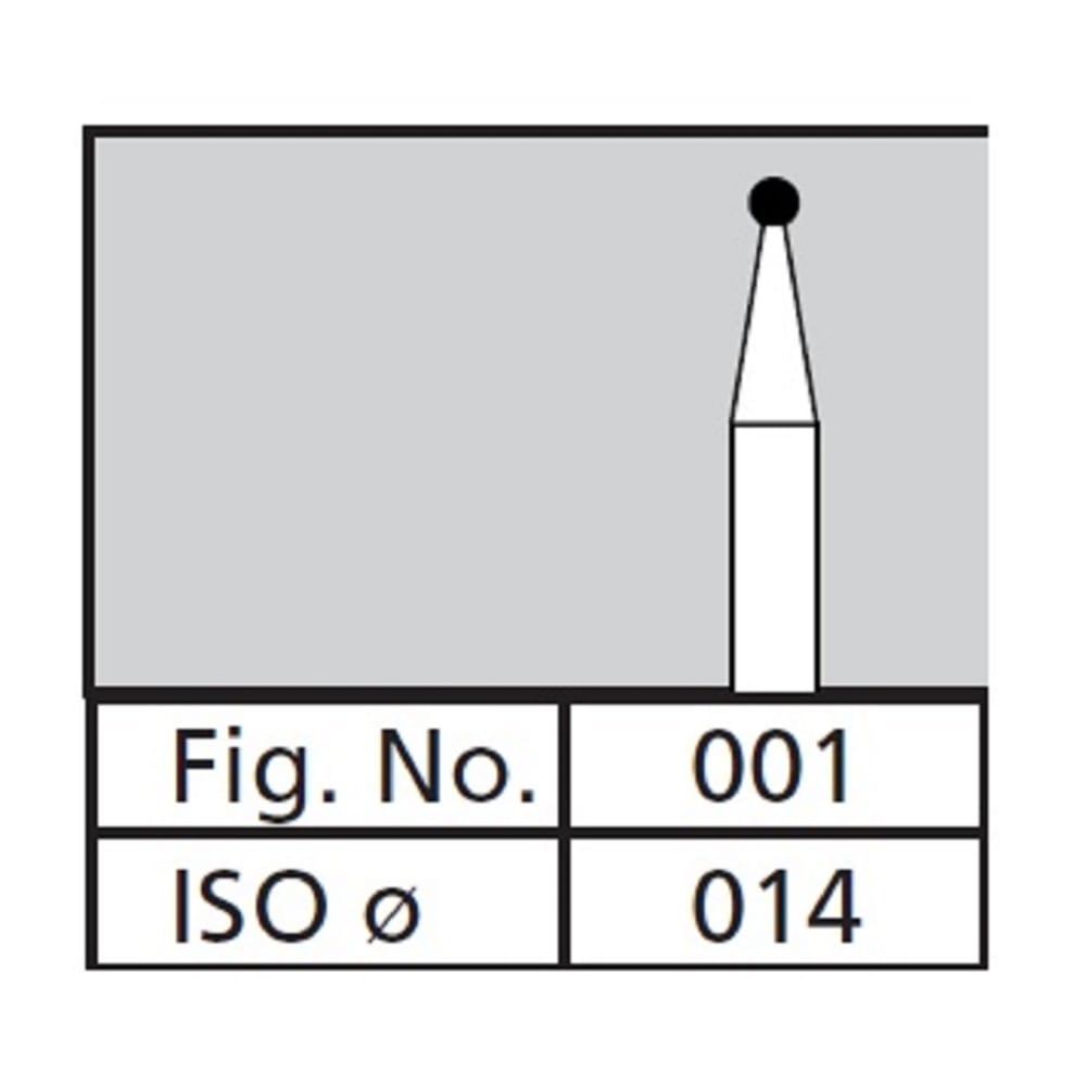 Fis Diamond Bur RA 001 014 (R10) Fine