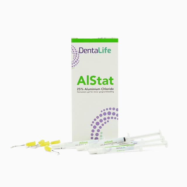AlSat 25% Aluminium Chloride Hemostatic Gel , 30ml Syringe with 10 x Infusor tips - Ki