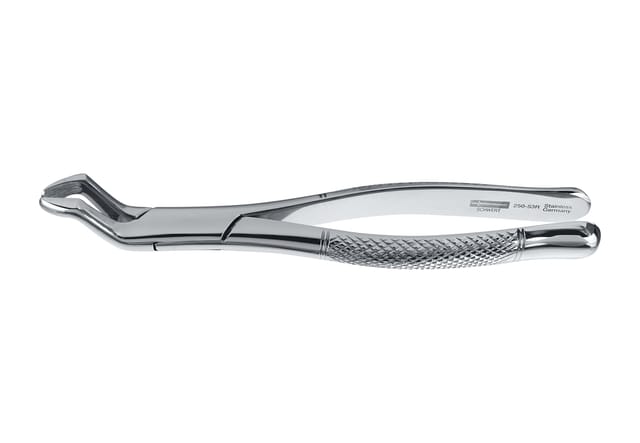 Extraction Forceps American Pattern Fig. 53R Up Molars Sq Handle 18cm, 250-53R