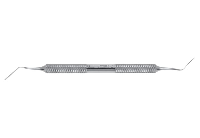 Periotomes Narrow/Wide 1.8mm Round Handle 17cm Angled Across the Surface, 1706-3