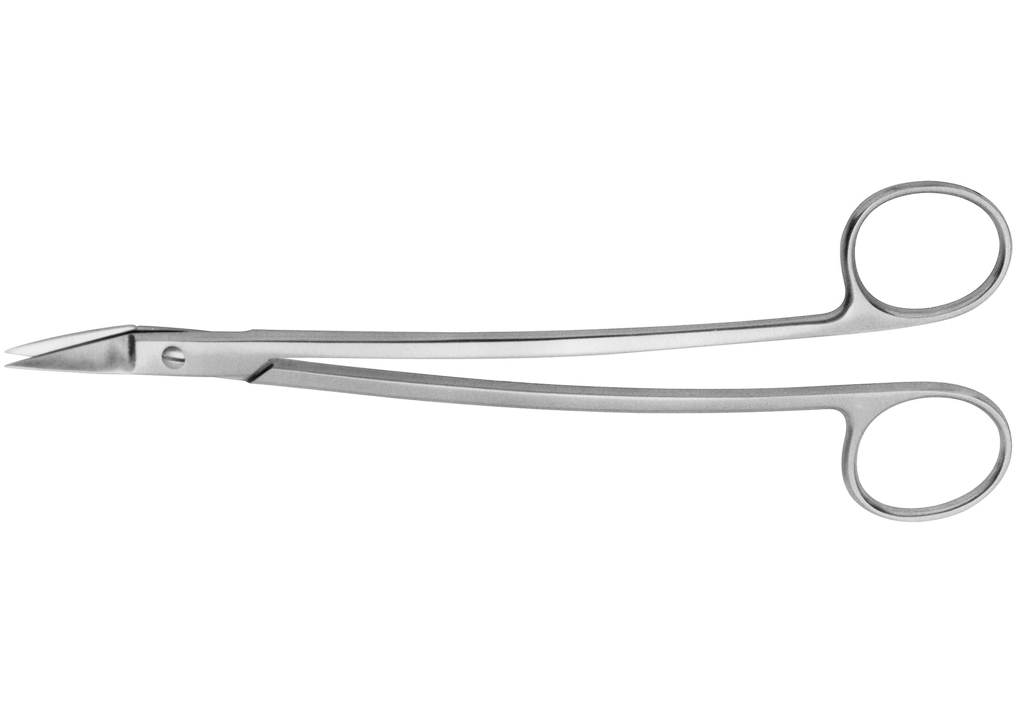 Gum Scissors Dean 17cm One Blade Micro Serrated S-Shape, 1147-1