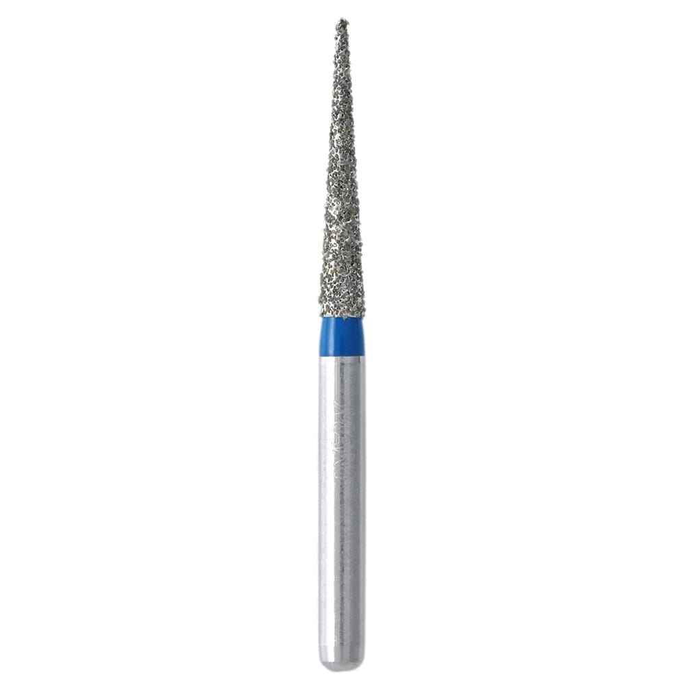 Mani Diamond Bur FG TC, 166 Taper Conical End - Pack 5