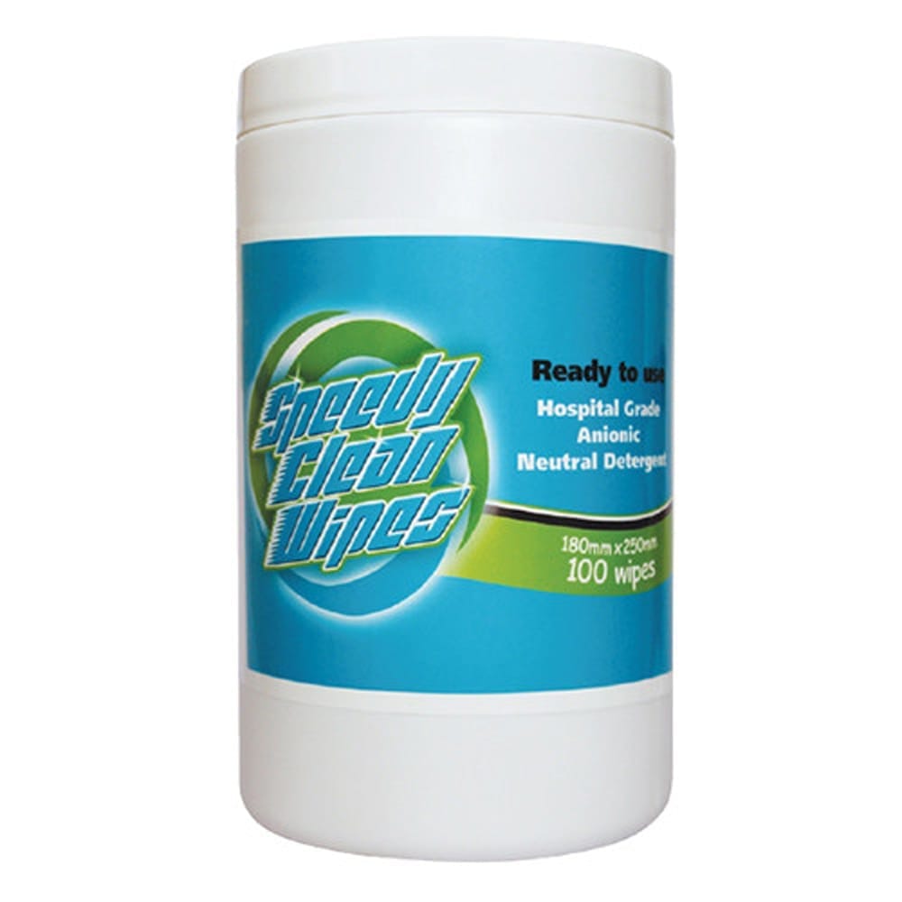 Speedy Clean Neutral Detergent Wipes