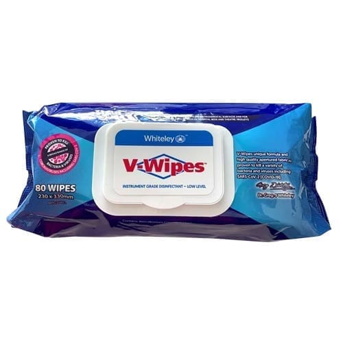 V-Wipes Instrument Grade Disinfectant Wipes (Low Level),