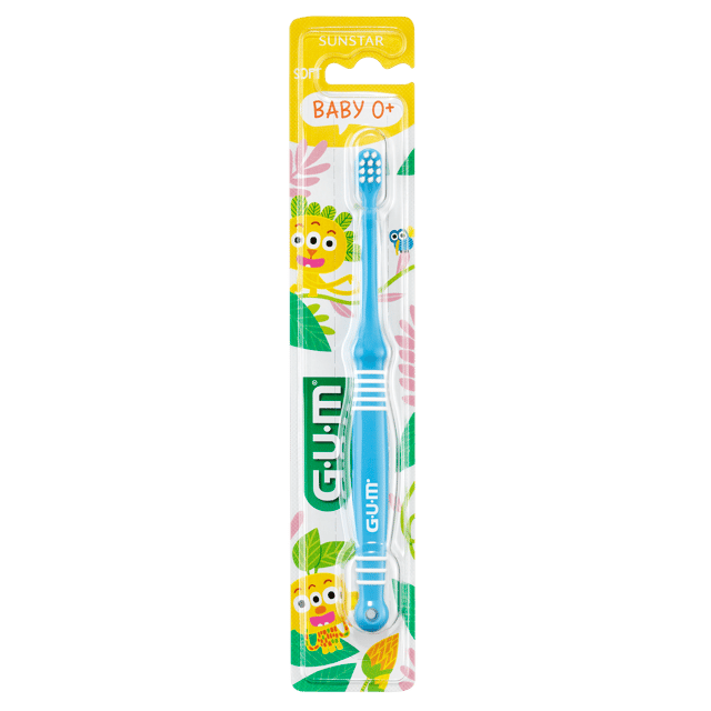 Gum Baby Toothbrush with Tray/Packer, 213M - Asst Colours Pack 12