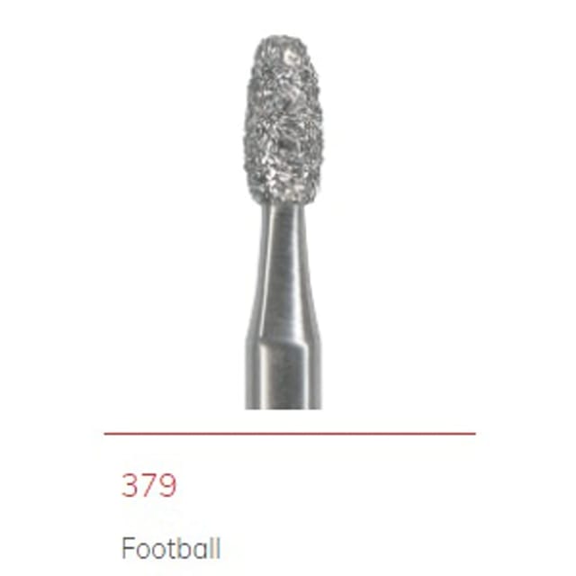 Diamond Bur FG Football 379 016 Coarse - Pack 10