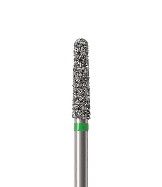 Diamond Bur FG Round End Taper Long 856L 020 Coarse - Pack 5